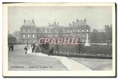 Luxembourg — Fronton na ogród (2) — Senat