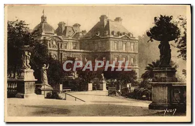 Pałac Luxembourg — Ogród Luxembourg — Wydawnictwo Art YVAN, Paryż