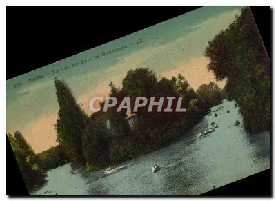 Paryż — Jezioro w Bois de Boulogne — LL. — n° 250