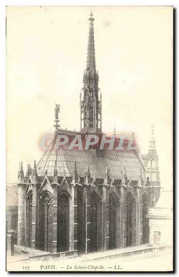 Paris — A Santa Capela — LL. — L'Imprimerie Nouvelle Photographique, n° 107