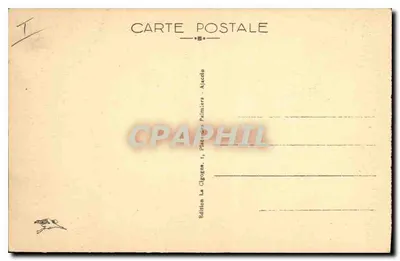 Córsega - Porto — Vista geral do Golfo e da Praia — Edição La Cigogna, Ajaccio — Verso