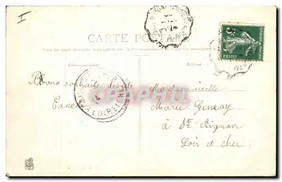 LYON – Hotel de Ville — wydawca P. Marais Lyon, nr 39 — Rewers