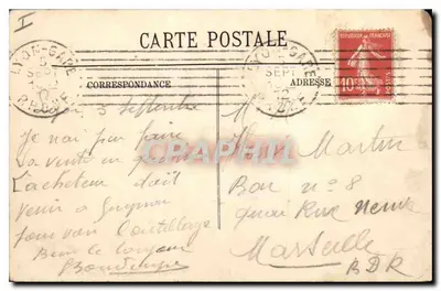 Lyon — Plac Terreaux i Pałac Sztuki — LL n°96 — Rewers