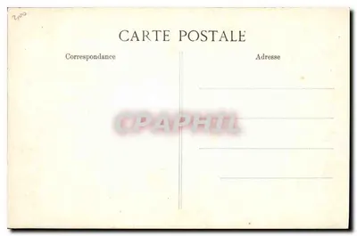 Paris — Estação Saint-Lazare — Cour du Havre — Editor E.D. n° 4023 — Verso