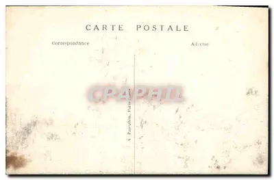 Paris — Place de la Concorde — As Fontes e o Obélisco A.P. — Verso
