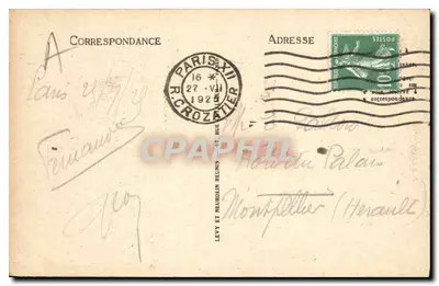 Paris - Igreja de Saint-Julien-le-Pauvre — n°663 — Verso