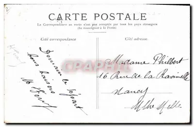 Paryż — Petit-Palais, Champs-Élysées — Wydawca nie widoczny — Rewers