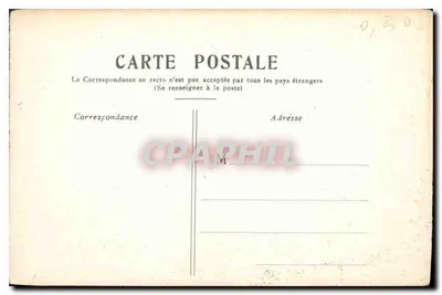 Paryż — Arc de Triomphe de l'Étoile — wydawca nieznany — Rewers