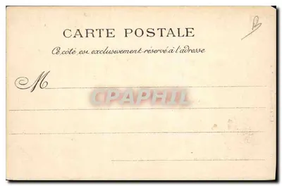 Paryż — Święta Kaplica — J. & C. Angophton, Paryż — Rewers