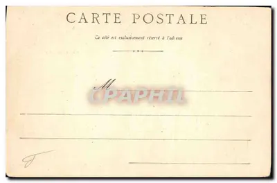 Paryż — La Couclergerie — Rewers