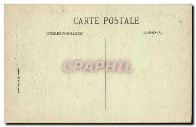 Paryż — Seina widziana z wież Bazyliki Notre-Dame — LL. — n° 1184 — Rewers