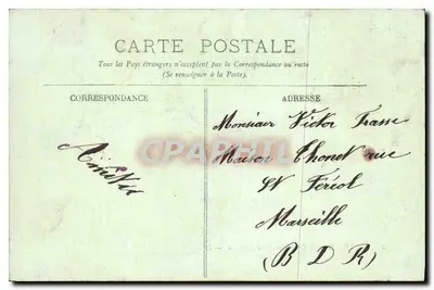 PARIS — Wejście do Parku Monceau — LL. — Joseph Granini — Rewers