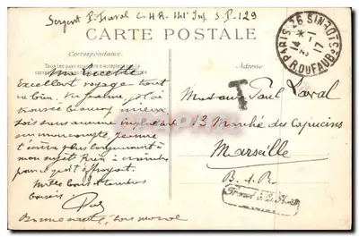 PARIS — La Madeleine — Uitgever E.P.D. n° 4541 — Achterkant
