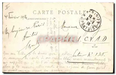 Pałac Luxembourg w Paryżu (6e arrt.) — C. M. n° 1141 — Rewers