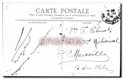 LYON — Kerk van Sint Pothin — Graphphil — Achterkant