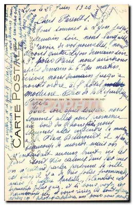 LYON - Nossa Senhora de Fourvière — LL, n° 179 — Verso