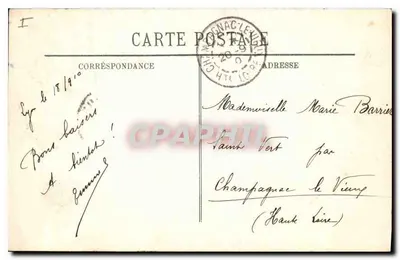 LYON — Het Paleis van Justitie en Fourvière — LL. — Achterkant