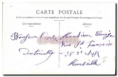 Environs de Vichy — Ruínas do castelo de Billy — Staer & Cie, Paris — Verso