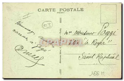 Vichy — Szpital Wojskowy — Wydawca Idsal, nr 497 — Rewers