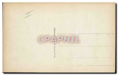 Vichy - Vis van visbootjes op de Allier — Uitgave Erfgoed van het Casino Vichy, n° 105 — Achterkant