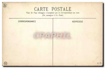 Vichy — Hotel-de-Ville — G.D. — Verso