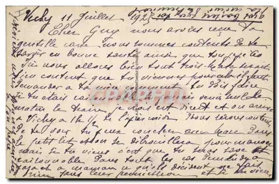 Vichy — Bulwar Stanów Zjednoczonych — wydawca nieznany, nr serii 85 — Rewers