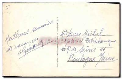 Vichy - Le Casino et les Jardins — éditeur Graphil, n° 162 — Rewers