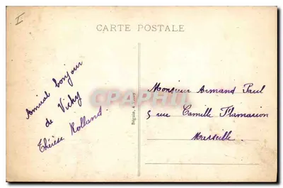 Vichy - Park — wydawca Lédel, n° 408 — Rewers