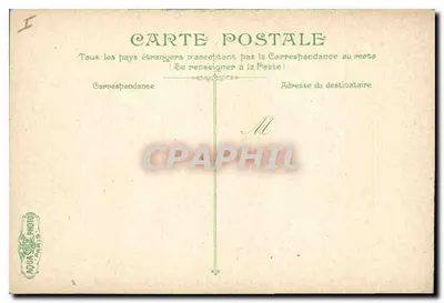 Vichy, O Hotel de Ville — editor AQUA PHOTO, Paris, n°15 — Verso