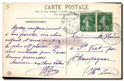 Vichy — Gare — G.D. — Graphil — Rewers