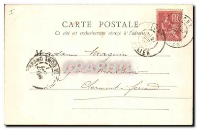 Vichy — Kąt Parku — B.F. Paris — Rewers