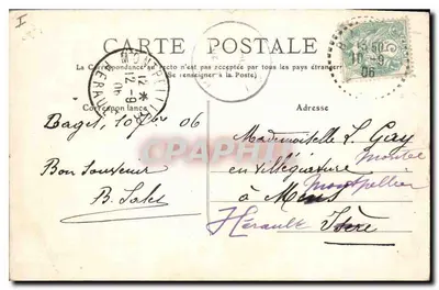 Vichy — 49 — Casa do Baillage — Verso
