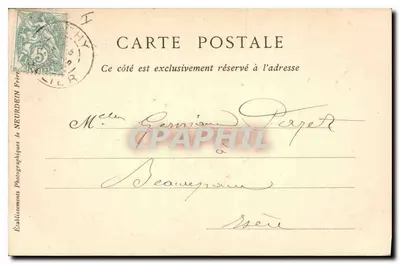 Vichy — Park, Starszy Pałac Napoleona III — Kolekcje ND Phot, nr 94 — Rewers