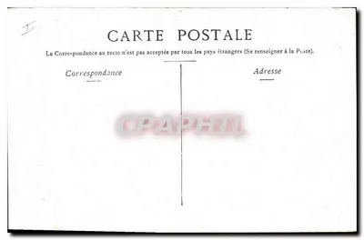 Vichy — Rue Porte France et Vieille Tour — Verso