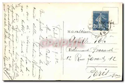 Vichy — Źródło Chomel — wydawca Idéal, nr 370 — Rewers