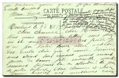 Vichy — Widok w Nowym Parku — LL. n°64 — Rewers