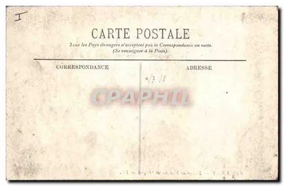Vichy — Maison de Madame de Sévigné — LL. n°69 — Verso