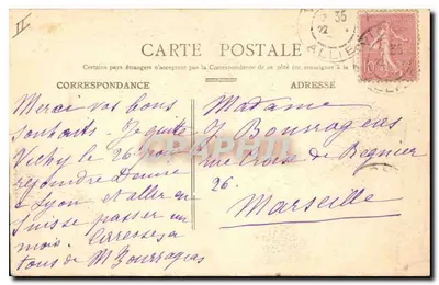 Fonte intermitente — Vichy — Editor: Vichy-Neuville — Verso