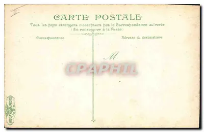 Widok na budynki z łukami — A. Vichy, 40 — wydawca AQUA PHOTO PARIS — Rewers