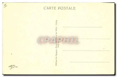 Vichy — Źródło Szpitalne — Wydawca Miasto Vichy, nr 880 — Rewers