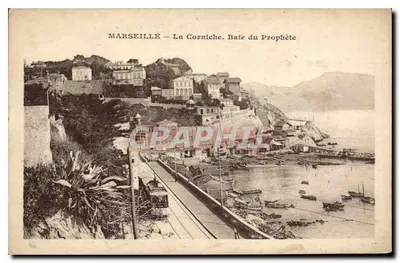 Marseille — La Corniche. Zatoka Proroka