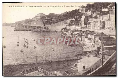 Marseille — Promenada Corniche — Anse du Prophète