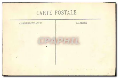 Marsylija — Le Prophète — Stara pocztówka n°20 — Rewers