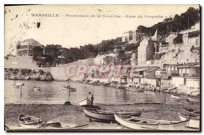 Marsylija — Promenada Corniche — Anse du Prophète — C. G.