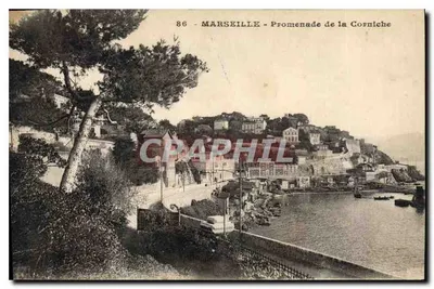 Marseille — Promenade de la Corniche — n°86