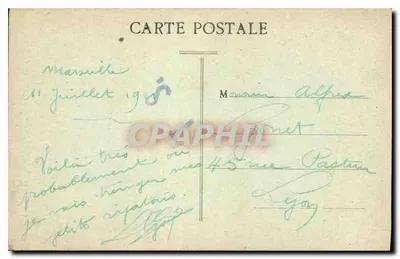 Marsylija — La Corniche — Dzielnica Proroka — NOVELLA 1701 — Rewers
