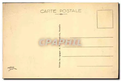 Marseille — Park Borely — Wydawnictwo La Cigogne, Marseille — Rewers