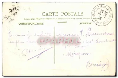 Marsiglia — Il Ponte della Falsa Moneta — C.J. 38 — Verso