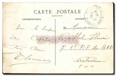 Marseille — Lifts van Onze Lieve Vrouw van de Wachtpost — E. L. — Achterkant