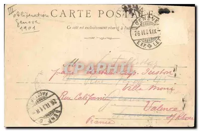 Les Réformés — église gothique à Marseille — éditeur 'Les Réformés' (imprimé en bas) — Rückseite